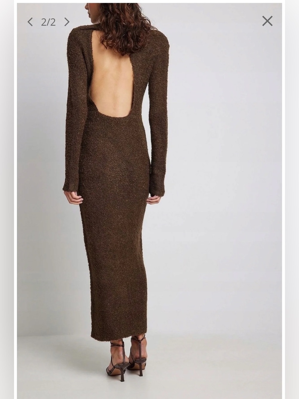 NA-KD boucle dress